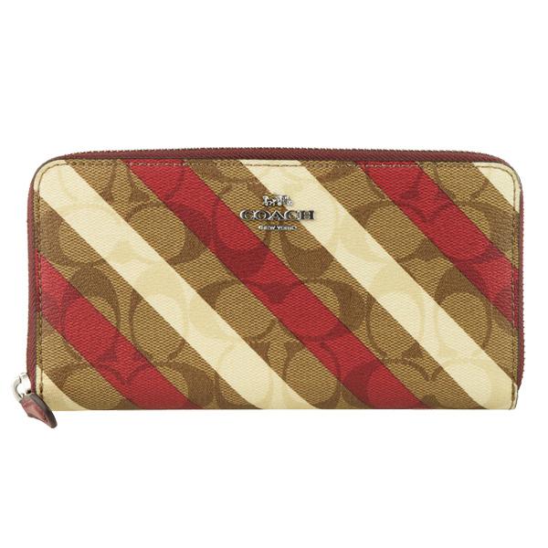 COACH（コーチ） 財布 長財布 ラウンドファスナー シグネチャー