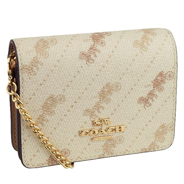 COACH（コーチ） ミニ バッグ ポーチ カードケース チェーン ホース