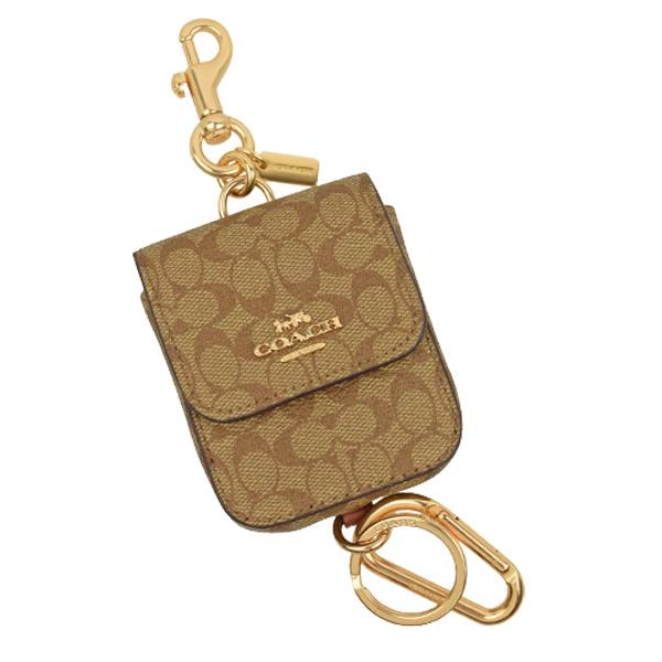 COACH（コーチ） ミニ ポーチ バッグチャーム シグネチャー