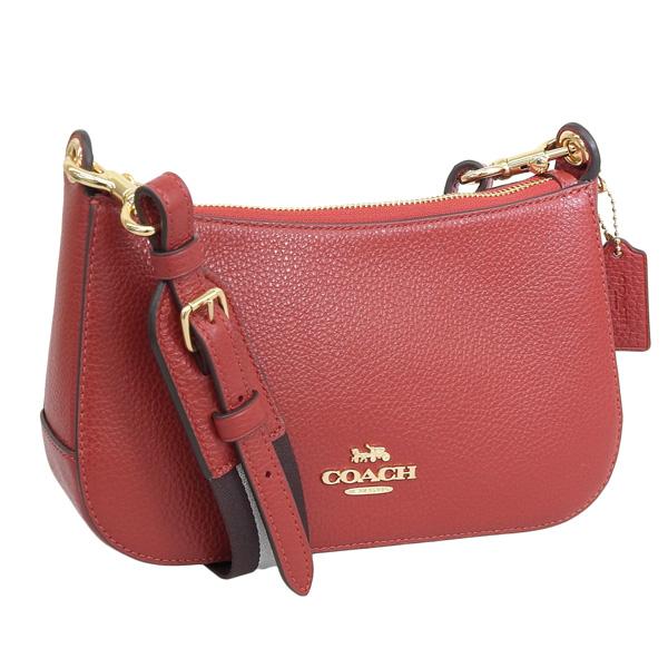 未使用　コーチ　初代かごバック　赤 COACH - 新品 コーチ COACH ショルダーバッグ コート クロスボディー