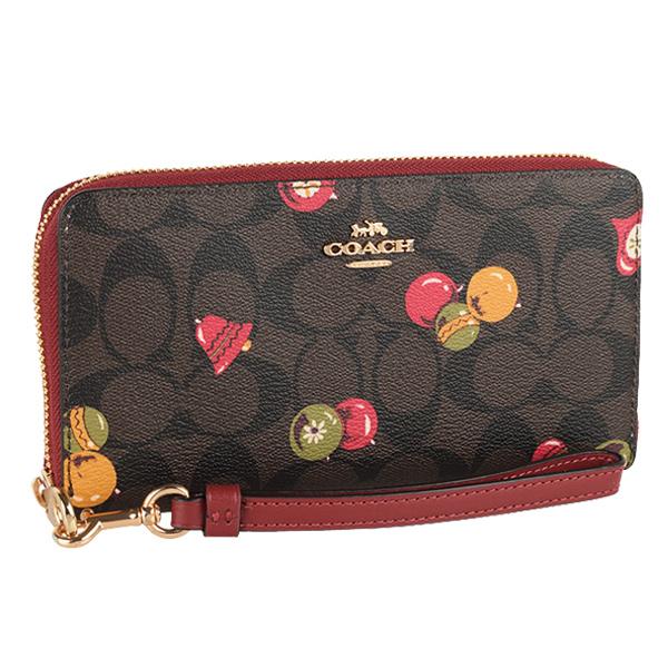 COACH（コーチ） 財布 長財布 ラウンドファスナー シグネチャー