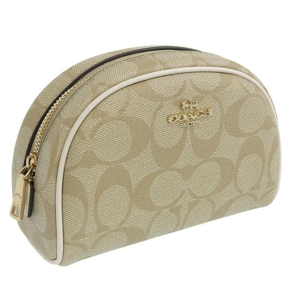 コーチ COACH 59957 GMO3Z メタリック コスメポーチ 小物入れ