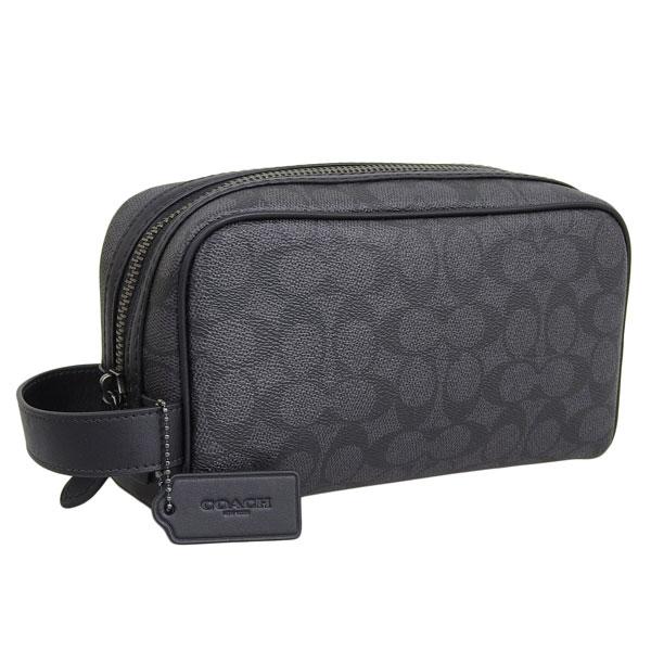 コーチ/COACH/セカンドバッグ/SML/TRVL/KT/SIGシックなカラーにシグネチャー柄が映える、コーチのセカンドバッグ。スマートなサイズ感で、ビジネスからプライベートまでスタイリッシュに持ち運べる大人のアイテムです。【ギフトにもお...