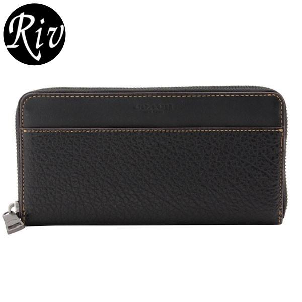 COACH（コーチ） 財布 長財布 ラウンドファスナー メンズ アウトレット