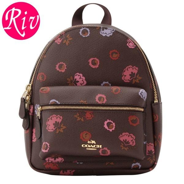 美品！！新品・未使用！！COACH 花火柄 ミニリュック COACH（コーチ） バッグ ミニリュックサック バックパック 花柄 f22234