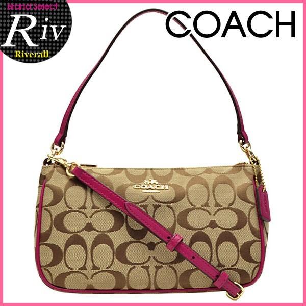 美品　COACH ショルダーバッグ　アクセサリーポーチ 2way コーチ COACH コーチ 2WAYショルダーバッグ F28629 レザー レディース