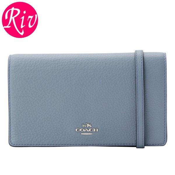 【美品】　コーチ　ショルダー　ウォレット　お財布ショルダー　2way 長財布 COACH（コーチ） ショルダーウォレット 斜め掛け 長財布 Ref.65558