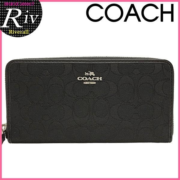 コーチ 財布 COACH 長財布 シグネチャー ラウンドファスナー 新作 