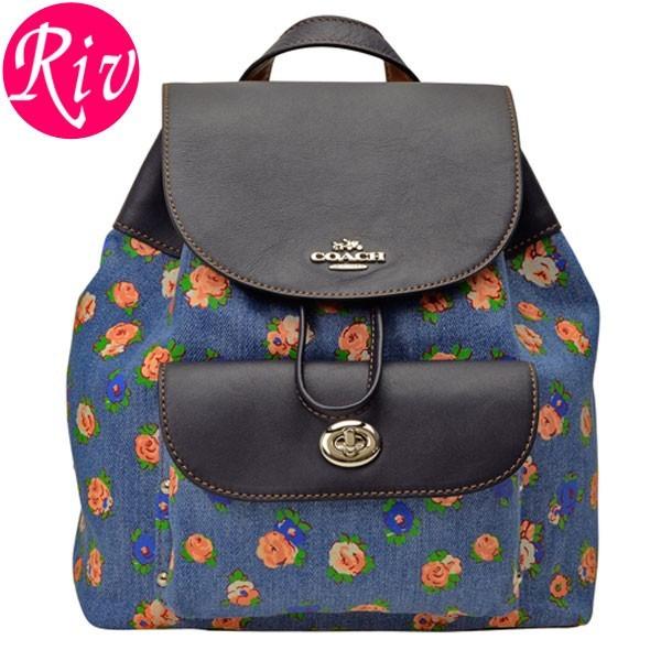 COACH コーチ　バッグ　リュックサック　フローラルプリント　f 57754 COACH コーチ バッグ リュックサック バックパック フローラル