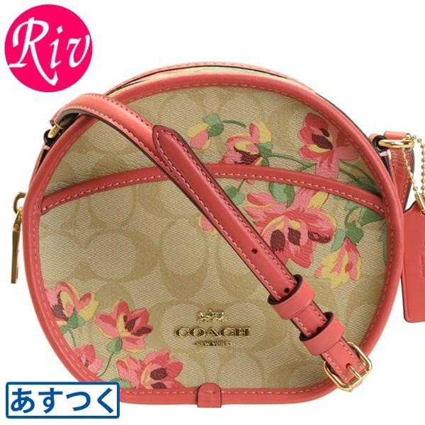 COACH（コーチ） バッグ ショルダーバッグ 斜めがけ シグネチャー 花柄