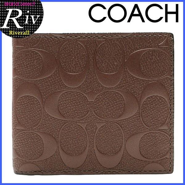 COACH（コーチ） 財布 メンズ 新作 二つ折り シグネチャー F75363