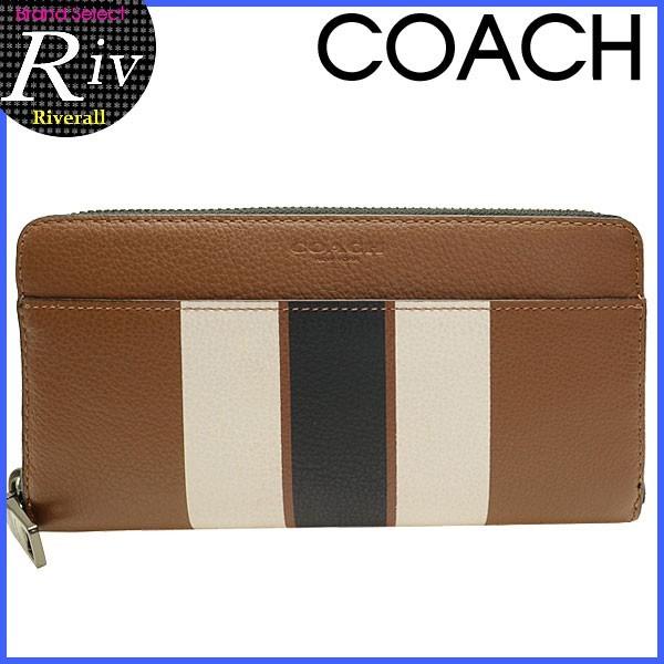 COACH（コーチ） 財布 メンズ 長財布 ラウンドファスナー F75395