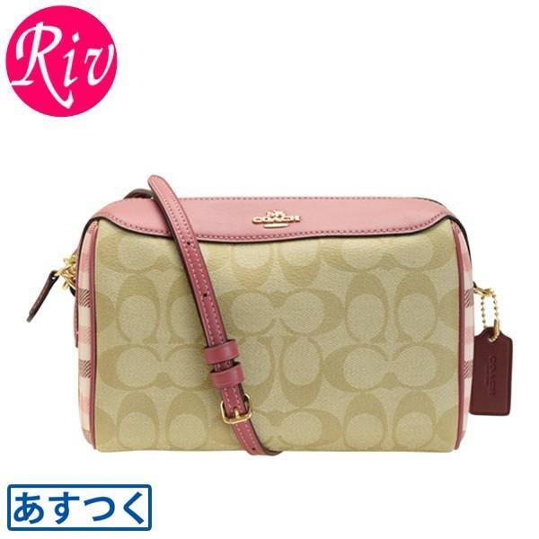 最大１万円offクーポン コーチ バッグ ショルダーバッグ 斜めがけ シグネチャー チェック柄 アウトレット F Coach Fimp5p リヴェラールselect 通販 Yahoo ショッピング