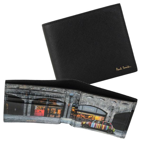 Paul Smith（ポール・スミス） 財布 折財布 二つ折り メンズ m1a4833