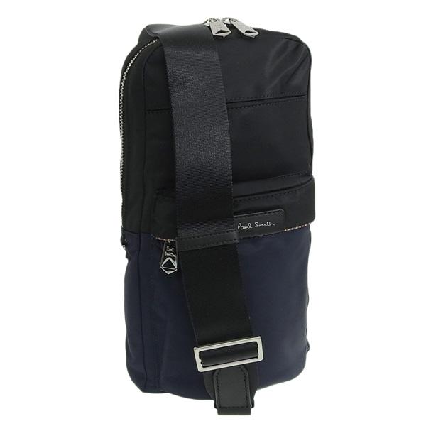 ポールスミス PAUL SMITH ボディバッグ バッグ ナイロン ネイビーク  