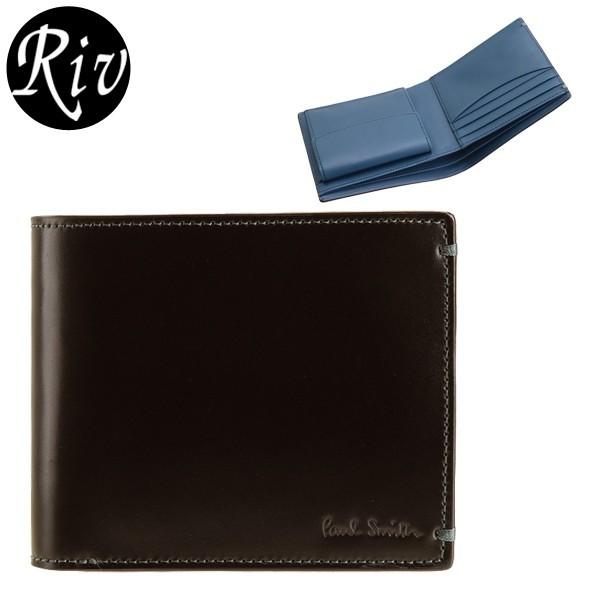 半価特売 財布 二つ折り財布 メンズ ポールスミス アウトレット Psmsw0022 Smith Paul Eaisg 安い公式 Jlt Polinema Org