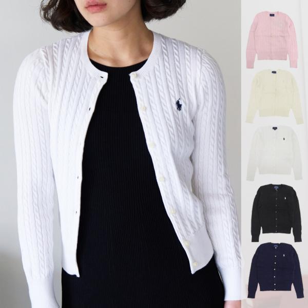 RALPH LAUREN カーディガン ⚪︎ 90's Ralph Lauren COUNTRY SHAWL COLLAR KNIT CARDIGAN ラルフ