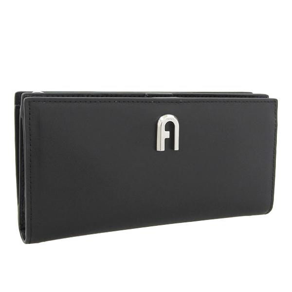 FURLA（フルラ） FURLA MOON LONG BIFOLD 長財布 財布 レザー NERO