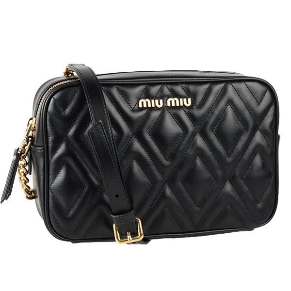 miumiu ショルダーバッグ ブラック-