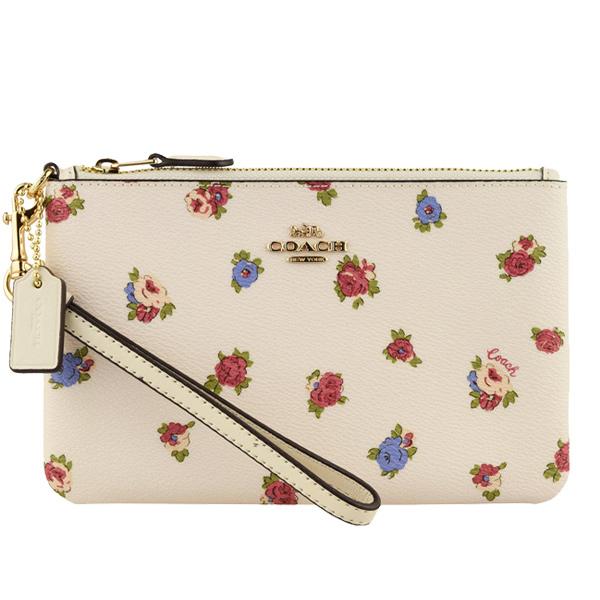 10%ポイント還元8日24時まで コーチ COACH ポーチ リストレット 花柄 10%ポイント還元8日24時まで コーチ COACH ポーチ リストレット 花柄