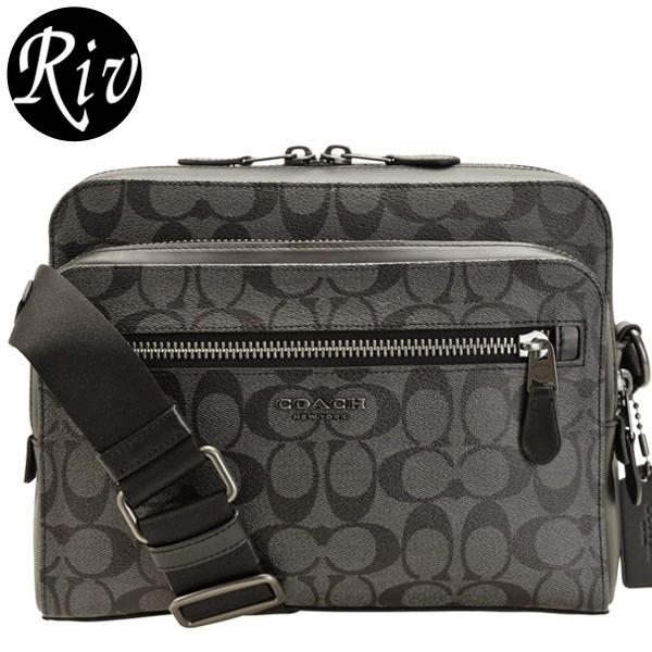 12 ポイント還元12日まで コーチ バッグ Coach ショルダーバッグ 斜めがけ メンズ シグネチャー アウトレット qbmi5 リヴェラール 通販 Yahoo ショッピング