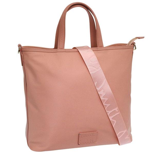 ポールスミス バッグ レディース 2WAY トートバッグ ショルダーバッグ アウトレット ナイロン レザー ピンク APW465 24 Paul Smith A4対応
