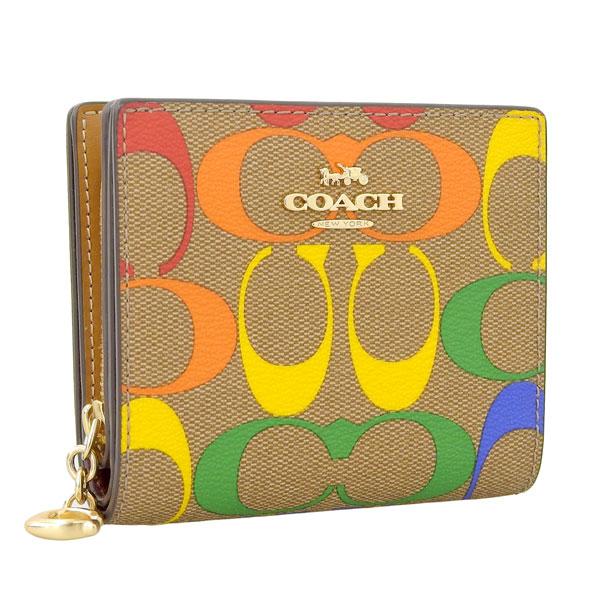 7日9時までP10％還元】コーチ COACH 財布 折財布 二つ折り 財布