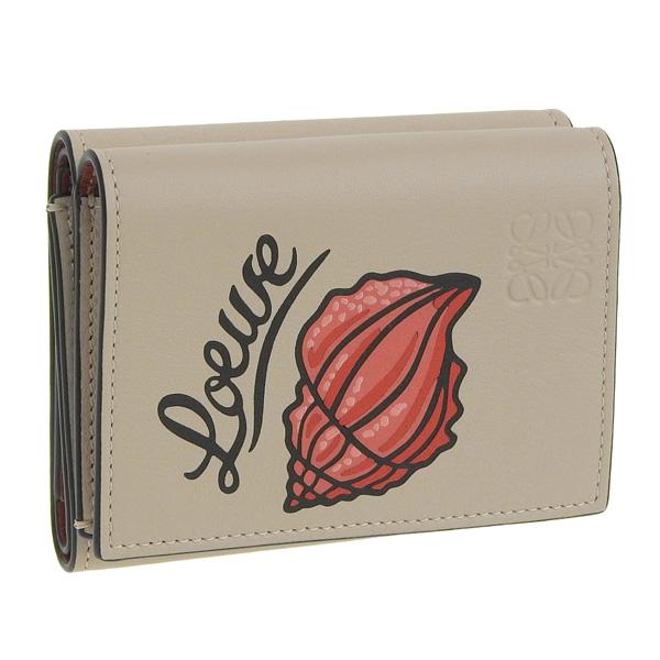 ショッパー付き ロエベ Loewe Shell 財布 折財布 トライフォールド ミニ コンパクト レザー レディース C643tr2x04 アウトレット C643tr2x04 3959 リヴェラール 通販 Yahoo ショッピング