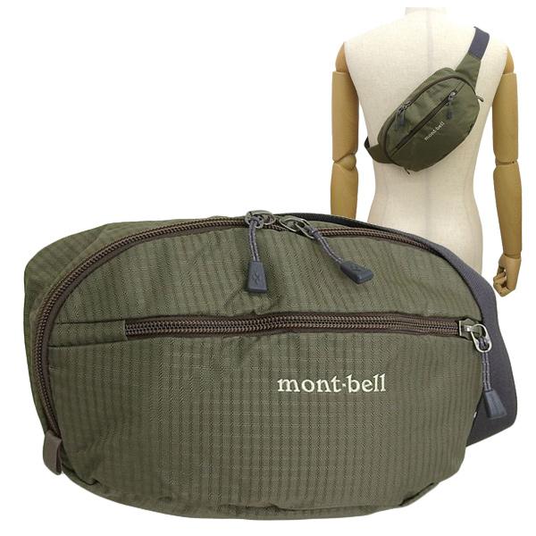 モンベル バッグ メンズ レディース ショルダーバッグ ボディバッグ Lサイズ カーキ デルタガセットポーチ DELTA GUSSET POUCH L 1123765 DGP RLKHBN mont bell