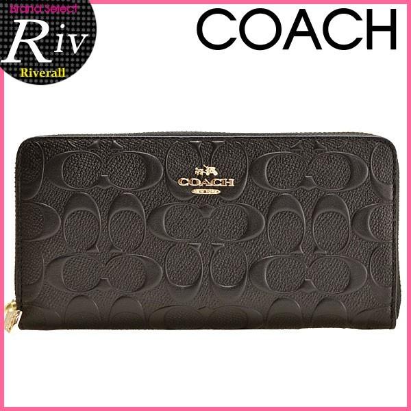 COACH コーチ 財布 長財布 レディース ラウンドファスナー