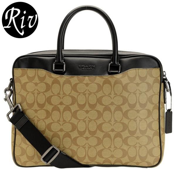 最大3000円オフクーポン配布中 コーチ バッグ Coach ブリーフケース ビジネスバッグ メンズ シグネチャー アウトレット F Fqbtn2 リヴェラール 通販 Yahoo ショッピング