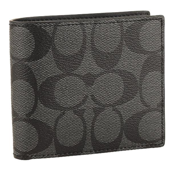 コーチ Coach 財布 折財布 二つ折り メンズ シグネチャー アウトレット F 30日間返品保証 Fcqbk Zz リヴェラール 通販 Yahoo ショッピング