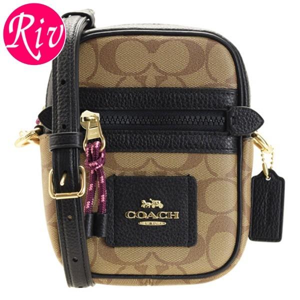 全品5 還元 コーチ Coach バッグ ショルダーバッグ 斜めがけ シグネチャー メンズ レディース ミニ アウトレット F80384 F80384imcbi リヴェラール 通販 Yahoo ショッピング