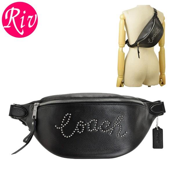 全品10 還元 18日限定 コーチ バッグ Coach ウエストバッグ ウエストポーチ ボディバッグ メンズ レディース スタッズ アウトレット F875 F875svbk リヴェラール 通販 Yahoo ショッピング