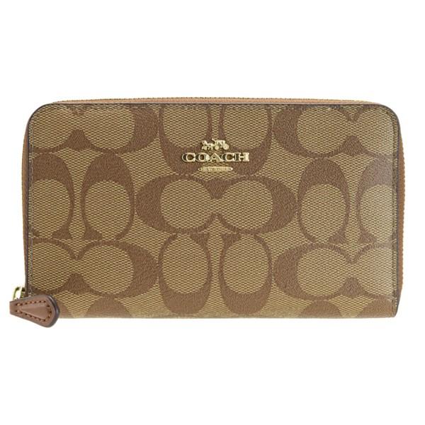 コーチ Coach ラウンドファスナ 中長財布 シグネチャー メンズ レディース アウトレット F813 F813ime74 リヴェラール 通販 Yahoo ショッピング
