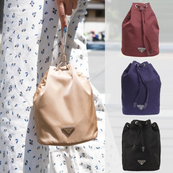 PRADA プラダ コスメポーチ 化粧ポーチ 巾着ポーチ レディース PRADA プラダ コスメポーチ 化粧ポーチ 巾着ポーチ レディース