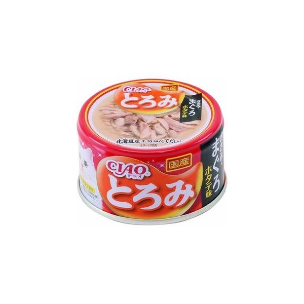 【いなばペット】チャオとろみ　ささみ・まぐろ　ホタテ味　８０ｇ