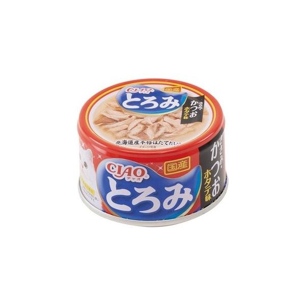 【いなばペット】チャオ　とろみ　ささみ・かつおホタテ味　８０ｇ
