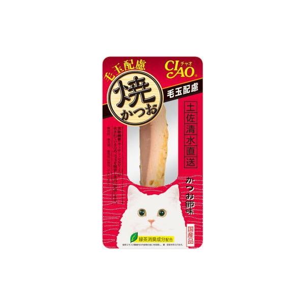 他サイト： ボール売り【いなばペット】焼かつお　毛玉配慮　かつお節味　１本ｘ６個（ボール販売）の商品画像