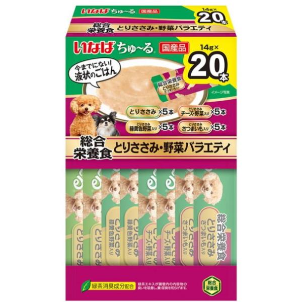 ちゅ~る 総合栄養食 BOX とりささみ・野菜バラエティ