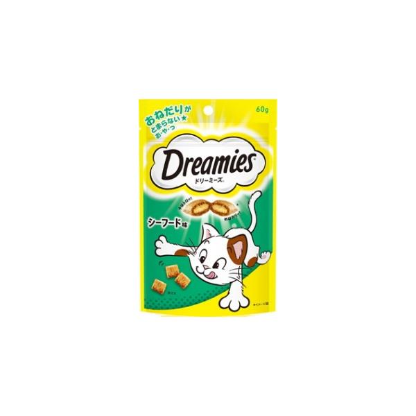 【マースジャパン】ドリーミーズ　シーフード味　６０ｇ