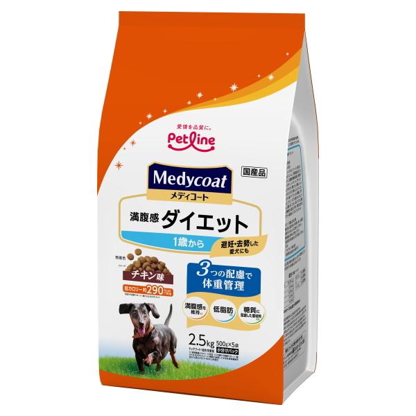 ペットライン】メディコート 満腹感ダイエット 1歳から 2