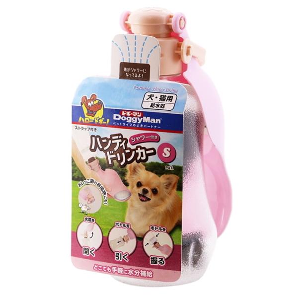 容量：約２５０ｍＬ。お散歩やお出かけなどにおすすめ。ペットがお水を飲みたい、そんな時にどこでも気軽に給水できる、携帯用給水ボトルです。３ステップで使い方も簡単。１.水皿を開く、２.ボトルを引く、３.ボトルを握る。ボトルを引くだけで水が出せる...