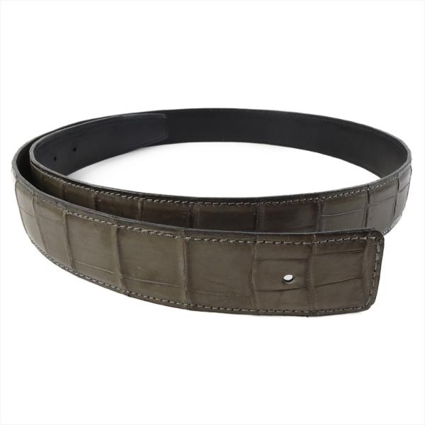 新品・未使用 レクサス メンズベルト リバーシブル(クロコダイル＆ブラウン) 新品・未使用 レクサス メンズベルト リバーシブル(クロコダイル