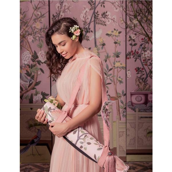 Sugarmat シュガーマット ヨガマット 3mm 折りたたみ ストラップ付き ヒーリングハート シノワズリ 日本正規代理店品 シノワズ Supersport Tn