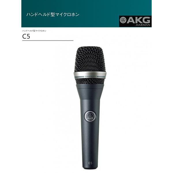 AKG ハンドヘルド型コンデンサーマイクロホン C5 : RIZING - 通販