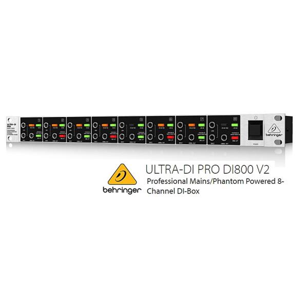 美品 ダイレクトボックス ベリンガー DI800 ULTRA PRO 8ch BEHRINGER BEHRINGER/べリンガー 8chアクティブダイレクト