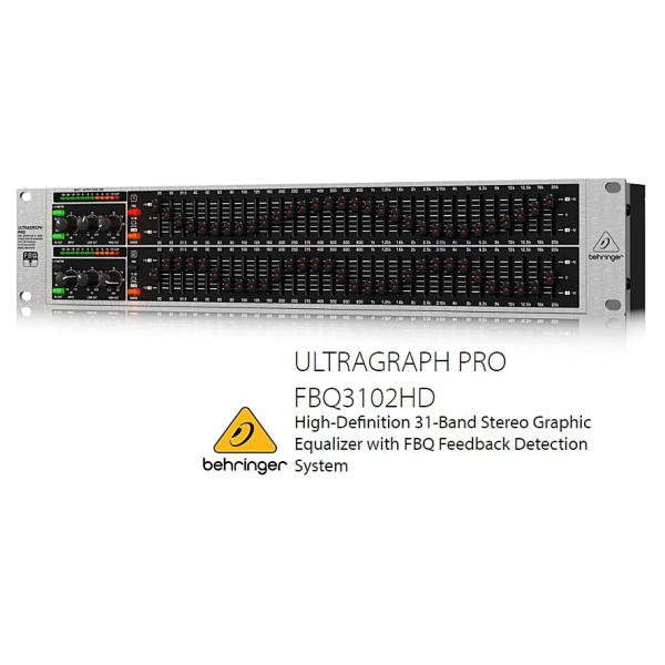 BEHRINGER/べリンガー 2ch 31バンドグラフィックイコライザー BEHRINGER/べリンガー 2ch 31バンドグラフィックイコライザー