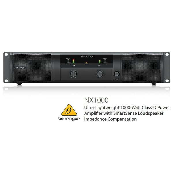 未使用　BEHRINGER ベリンガー NX1000 ステレオ パワーアンプ BEHRINGER NX1000 ステレオ・パワーアンプ｜FULL-TEN