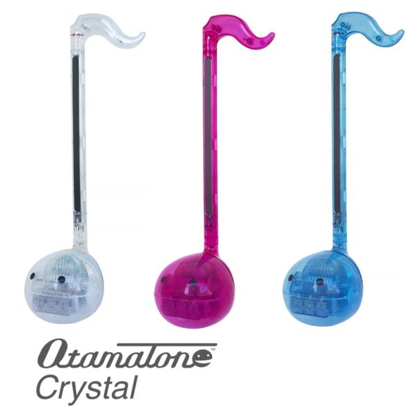 明和電機　オタマトーン クリスタル2012年に発売されたしくみのわかるクリアーモデルがアップデートして再登場しました。透明度の高いクリアーシリコンを採用し、頭の中も透けています。清涼感のあるサイエンスモデルです。・サイズ ： W67 × H...